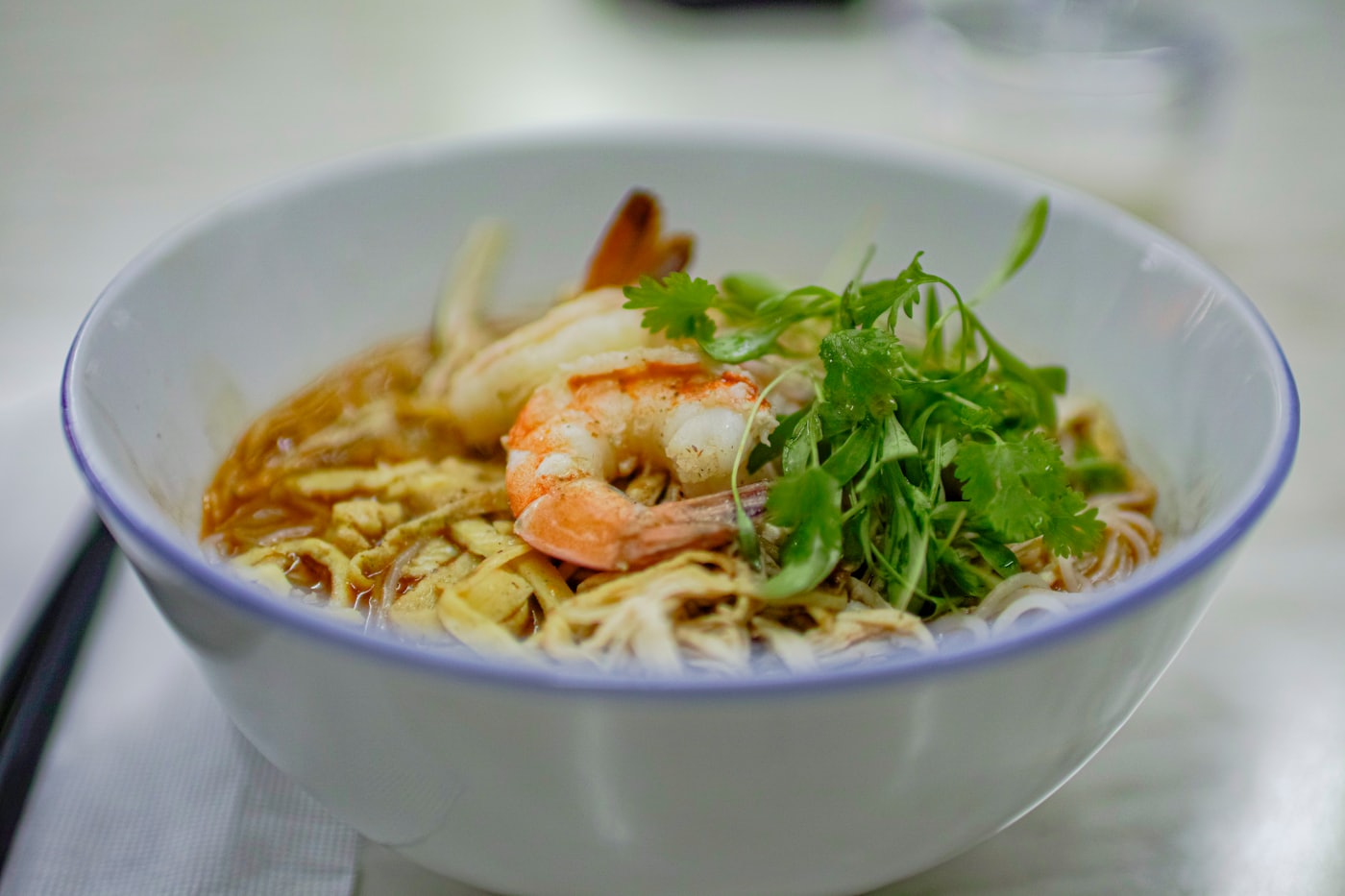 Signature prawn noodles