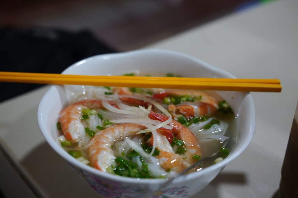 Intestine Prawn Noodles